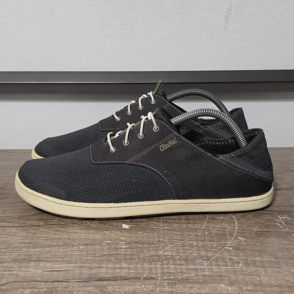 OluKai Nohea Moku Men's Casual Comfort Slip-On Shoes Sneakers Size 9 Blue